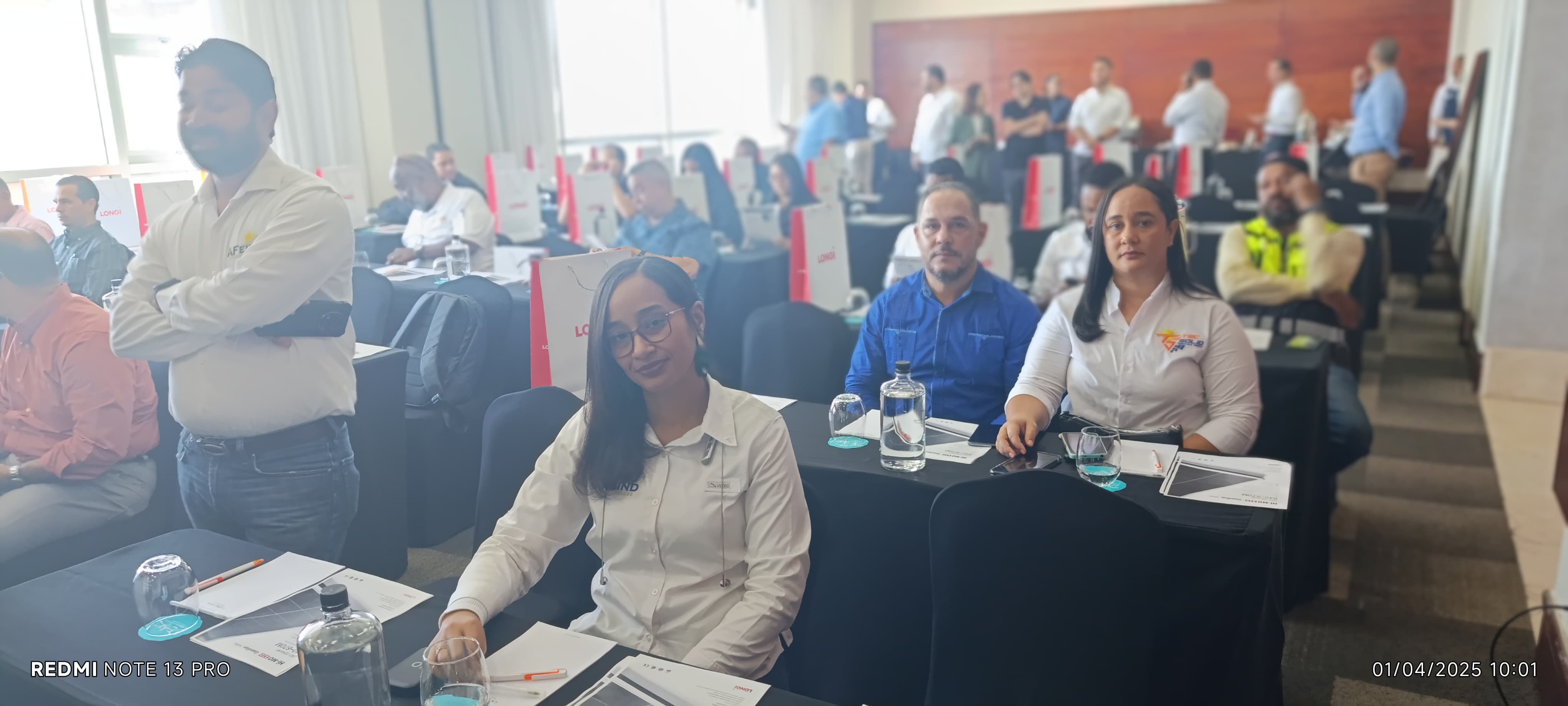 Sesión de capacitación