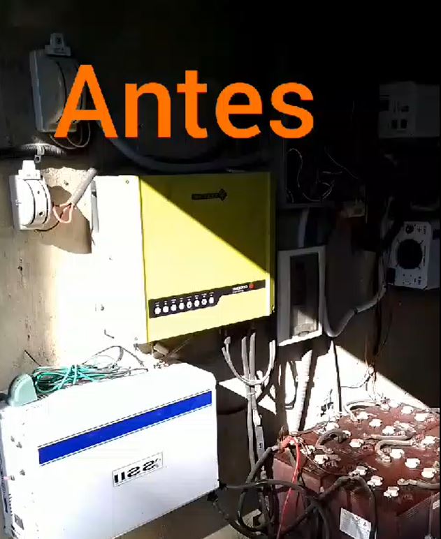 Sistema solar instalado